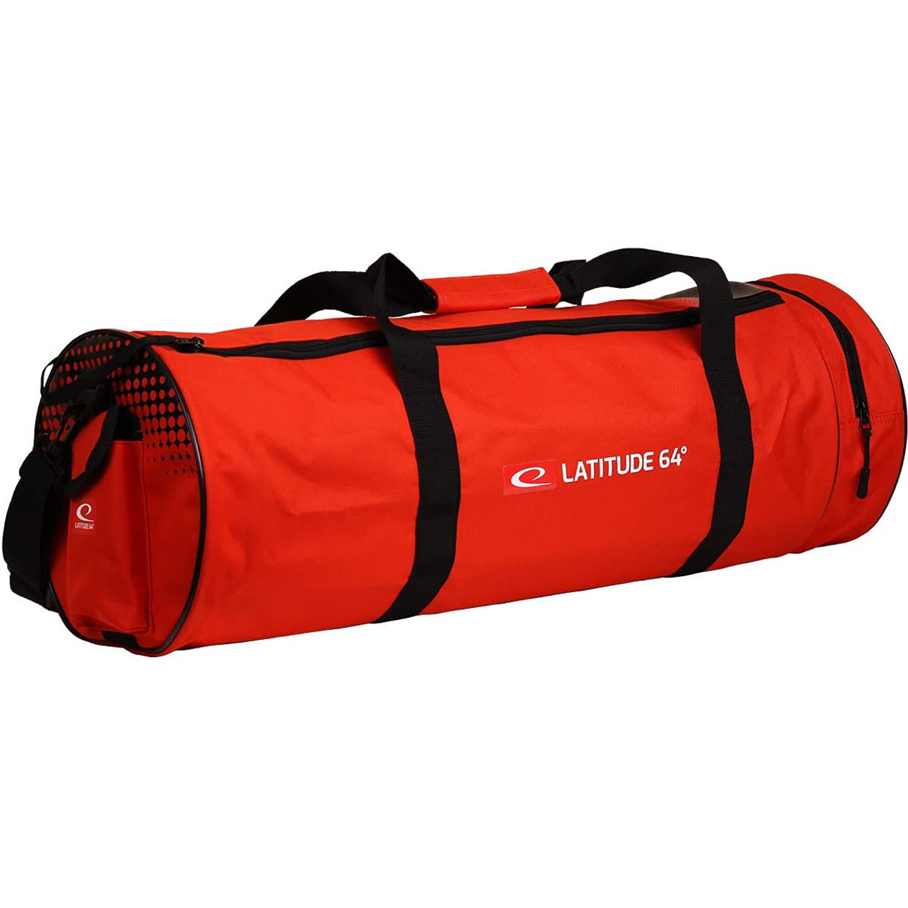 Latitude 64 Disc Golf Bag Practice Bag Red - Holds 40+ Discs