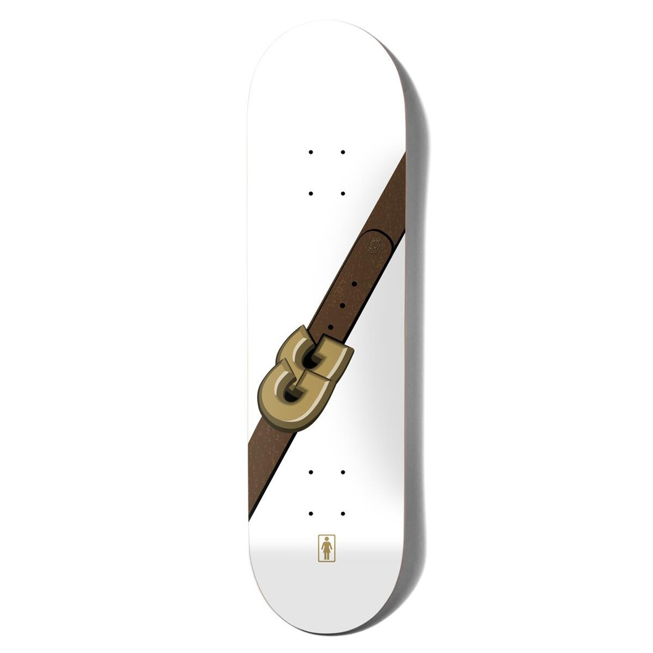 Girl Deck Gass Luxury White 8.25