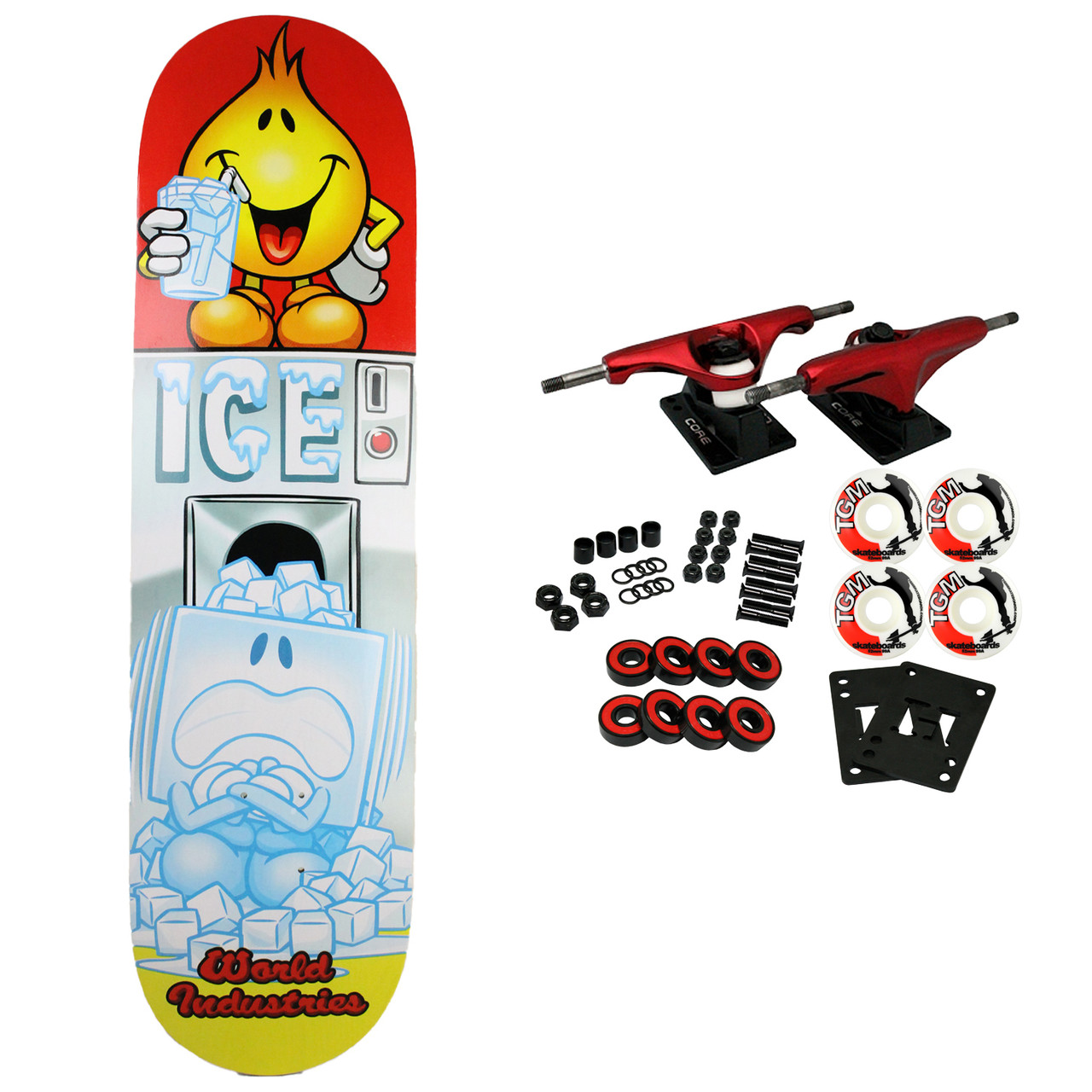 World Industries Skateboard Complete Ice Cube Willy 8.25