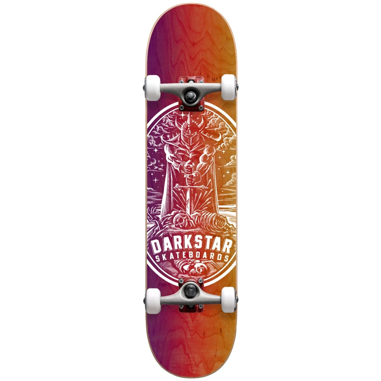 betalen Onafhankelijk Gastvrijheid Darkstar Skateboard Complete Warrior Youth Premium Multi 7.375" Factory  Assembled