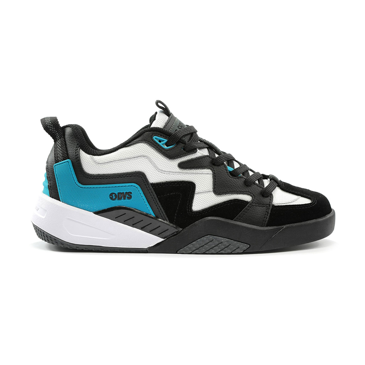 DVS Shoes Devious Black White Turquoise