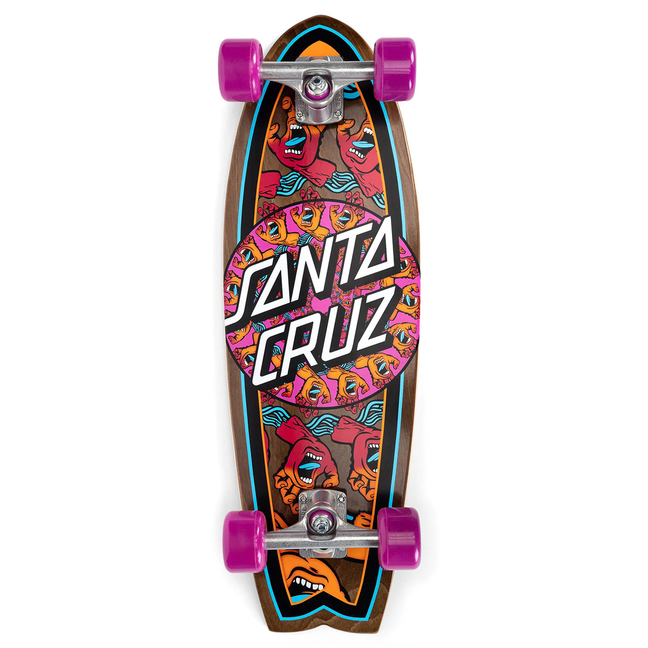 Santa Cruz Cruiser Mandala Hand Cruzer Shark 8.8