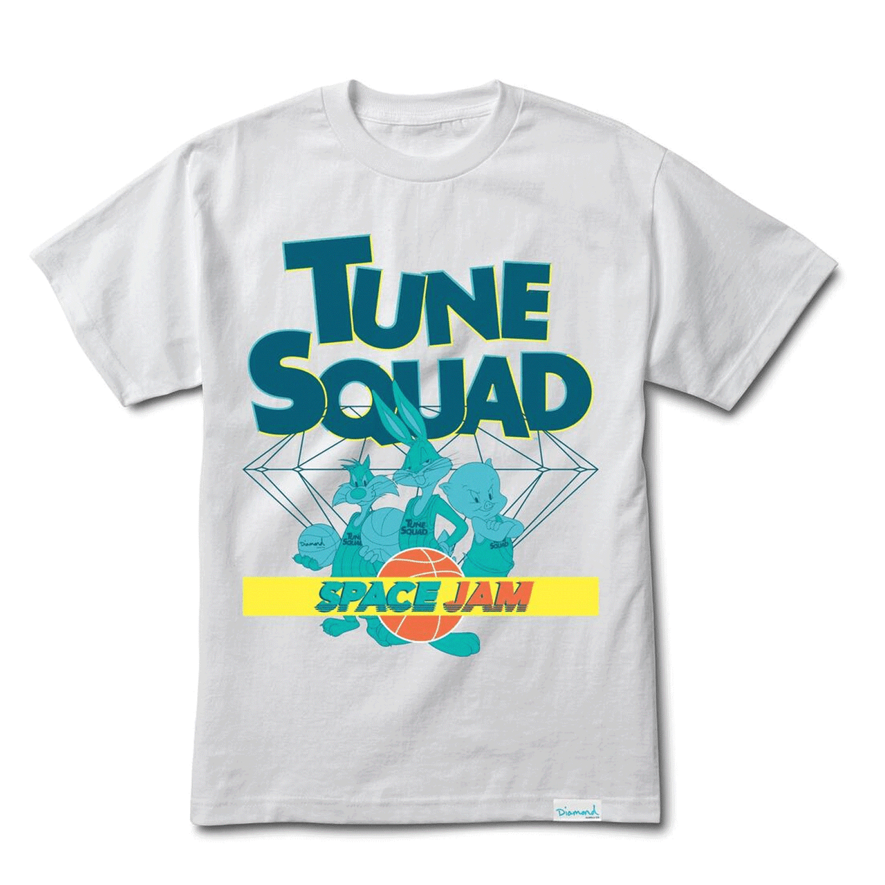 Space Jam 2 Tune Squad Light Blue Tee Shirt