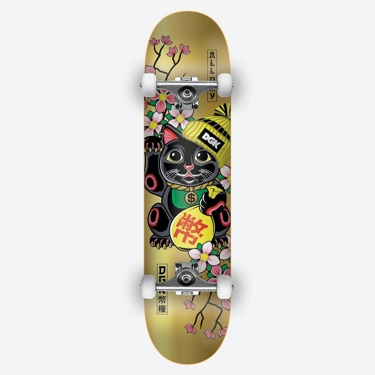 DGK Skateboard Complete Golden Luck 7.75