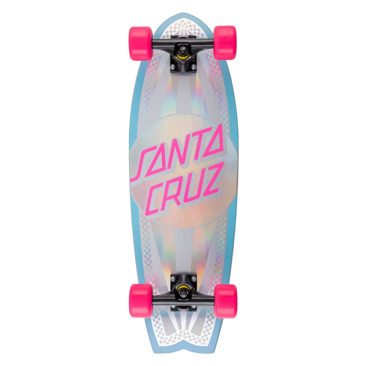 Santa Cruz Cruiser Prismatic Dot Shark 8.8