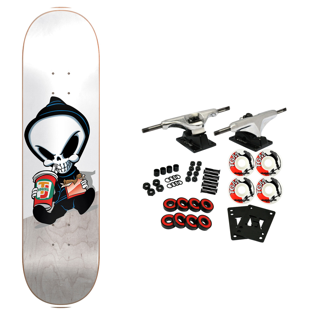 uitzetten adopteren Daarom Blind Skateboard Complete TJ Rogers Reaper Munchies 8.375" x 32.2"