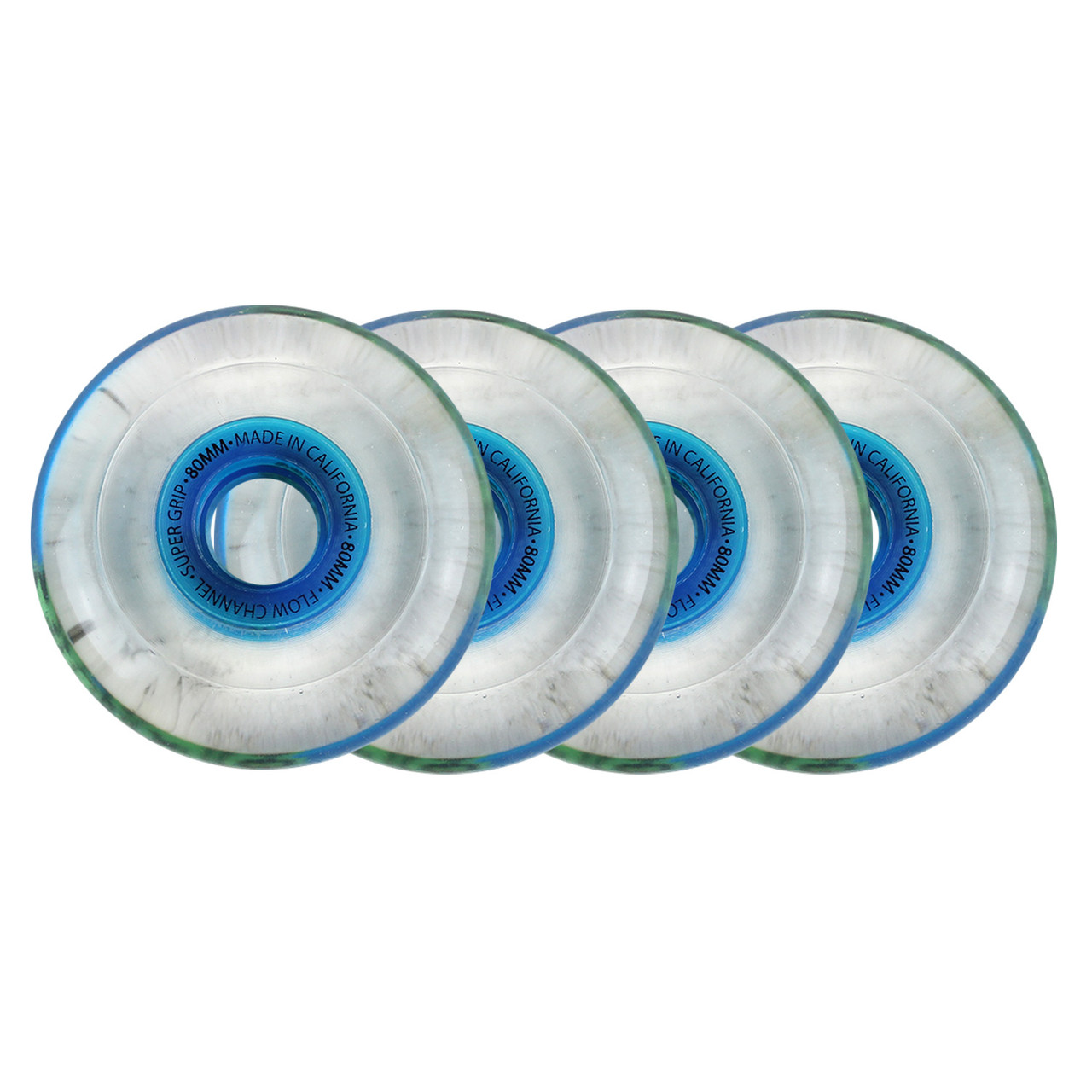 Labeda Slime Roller Hockey Wheels X-Soft 76A 4-Pack 