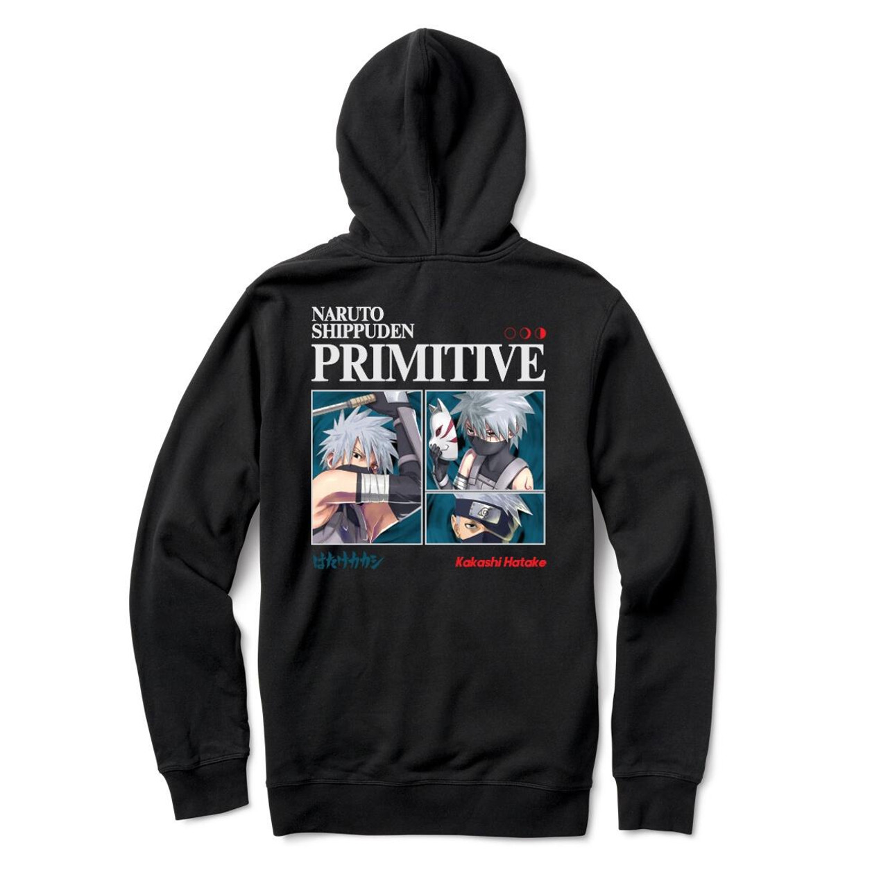 Primitive x Naruto Shippuden Itachi Uchiha Grey Hoodie