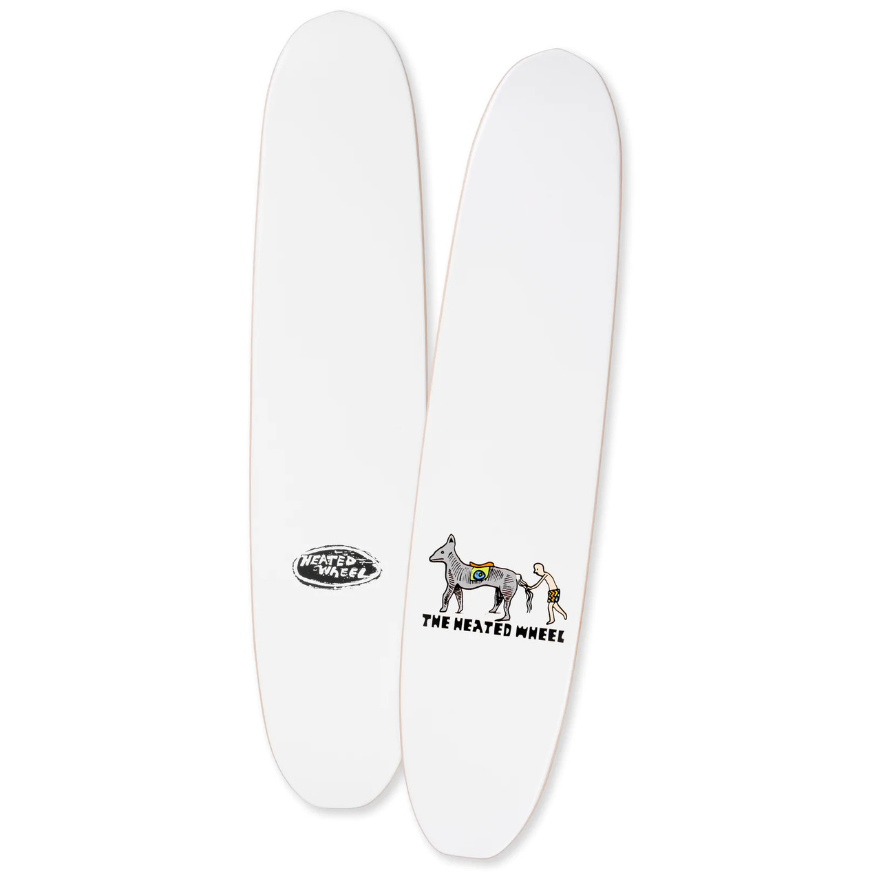 The Heated Wheel Skateboard Deck Team Polarizer Sire 6