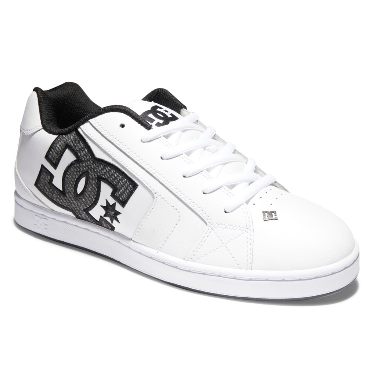 DC Skateboard Shoes Net White Carbon White Mens