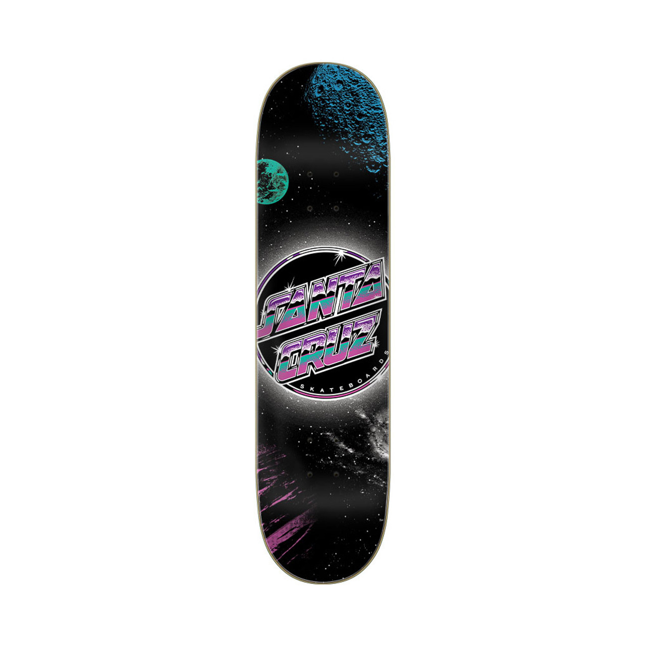 enz Om toestemming te geven gebruik Santa Cruz Skateboard Deck Chrome Dot Space Everslick 8.0 x 31.6（並行輸入品） -