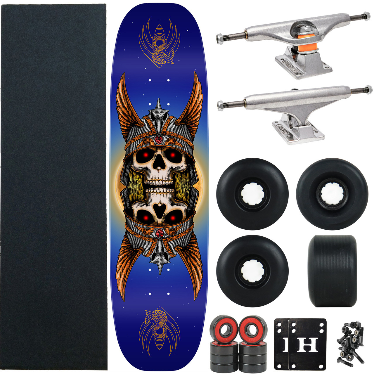 Powell Peralta Skateboard Andy Anderson Heron 2 Egg Flight with Independent  Trucks, Freestyle Wheels