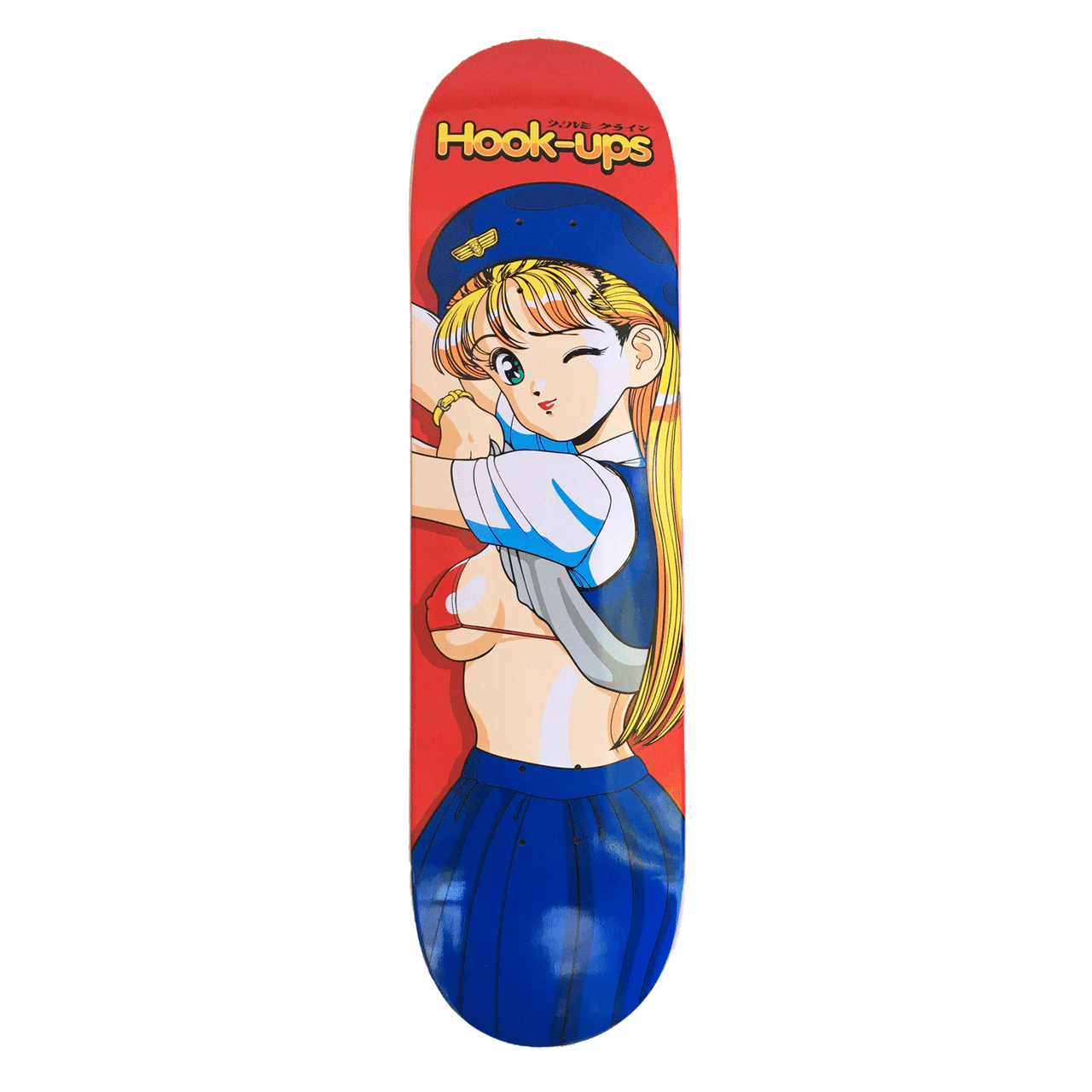 Hook Ups Skateboard Deck Kimiko 8.25