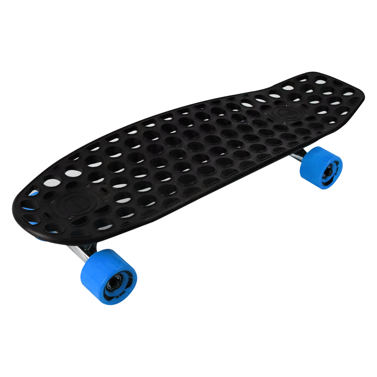 Lander Recycled Skateboard Cruiser Complete Rio with 59mm Blue
