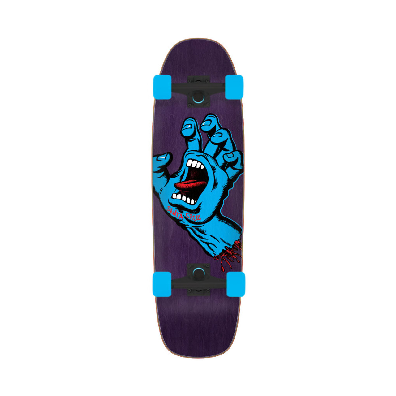 Santa Cruz Cruiser Screaming Hand Street Cruzer 8.4