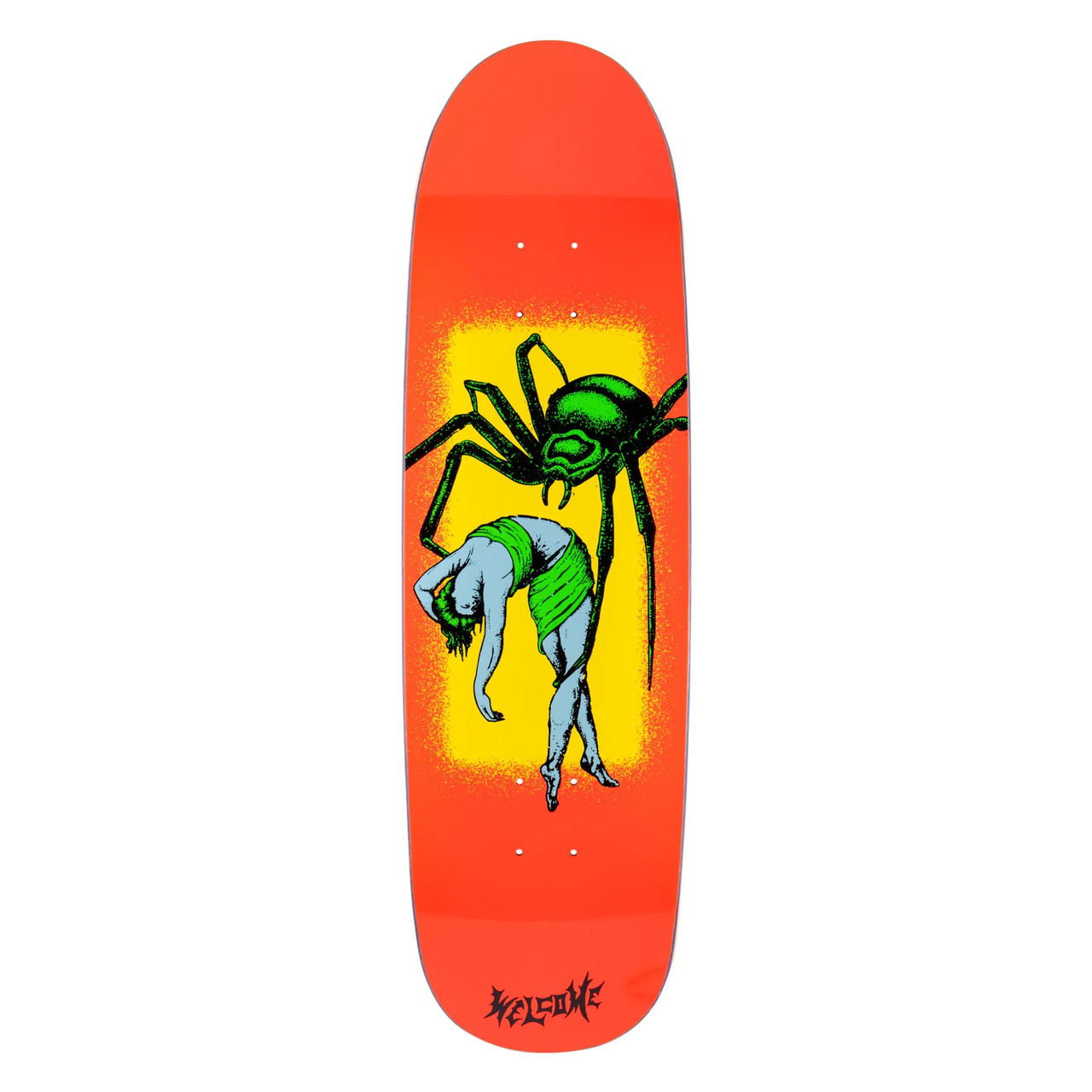 Welcome Skateboard Deck Widow on Atheme Coral 8.8