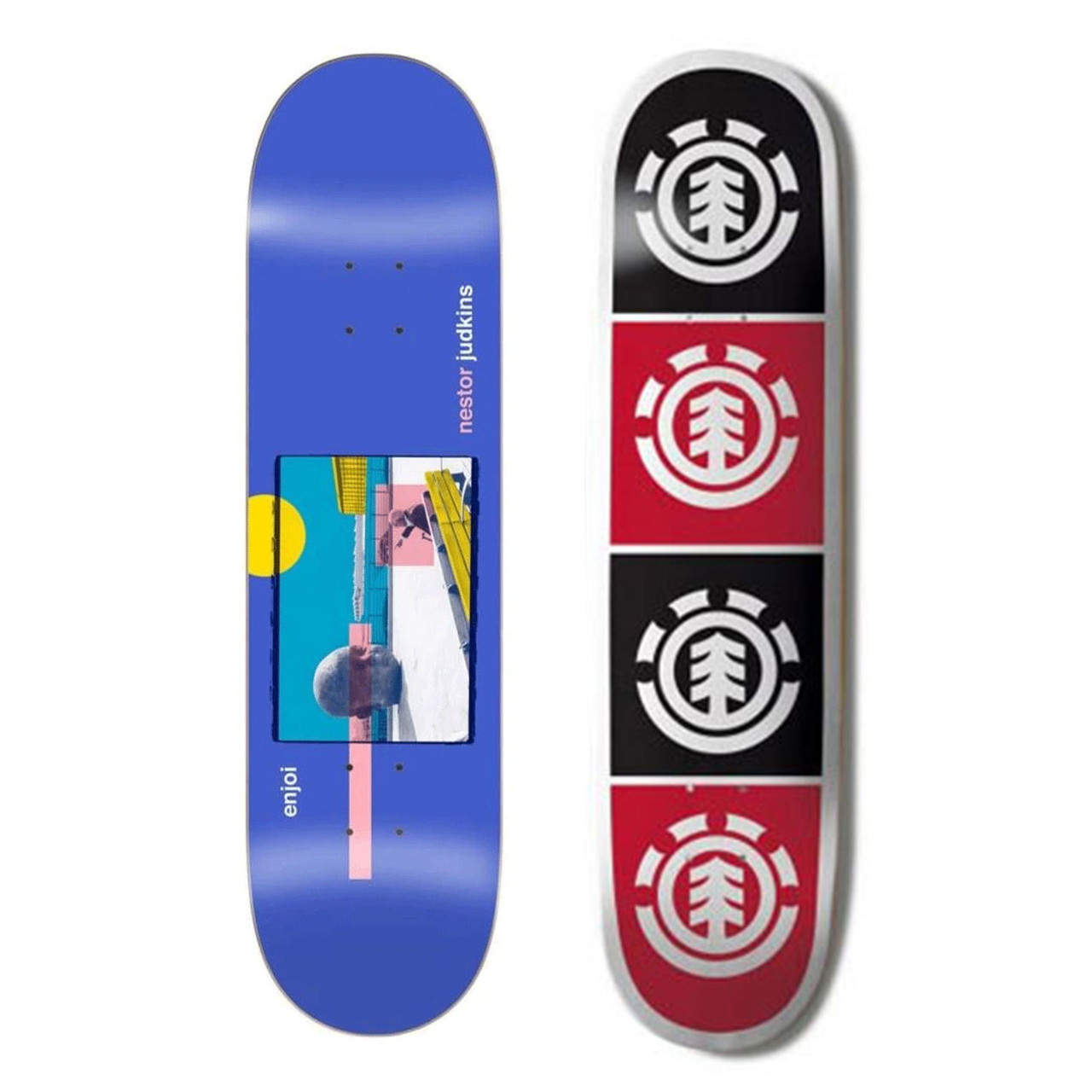 Enjoi/Element Skateboard Deck 2-Pack of Decks Judkins Skart