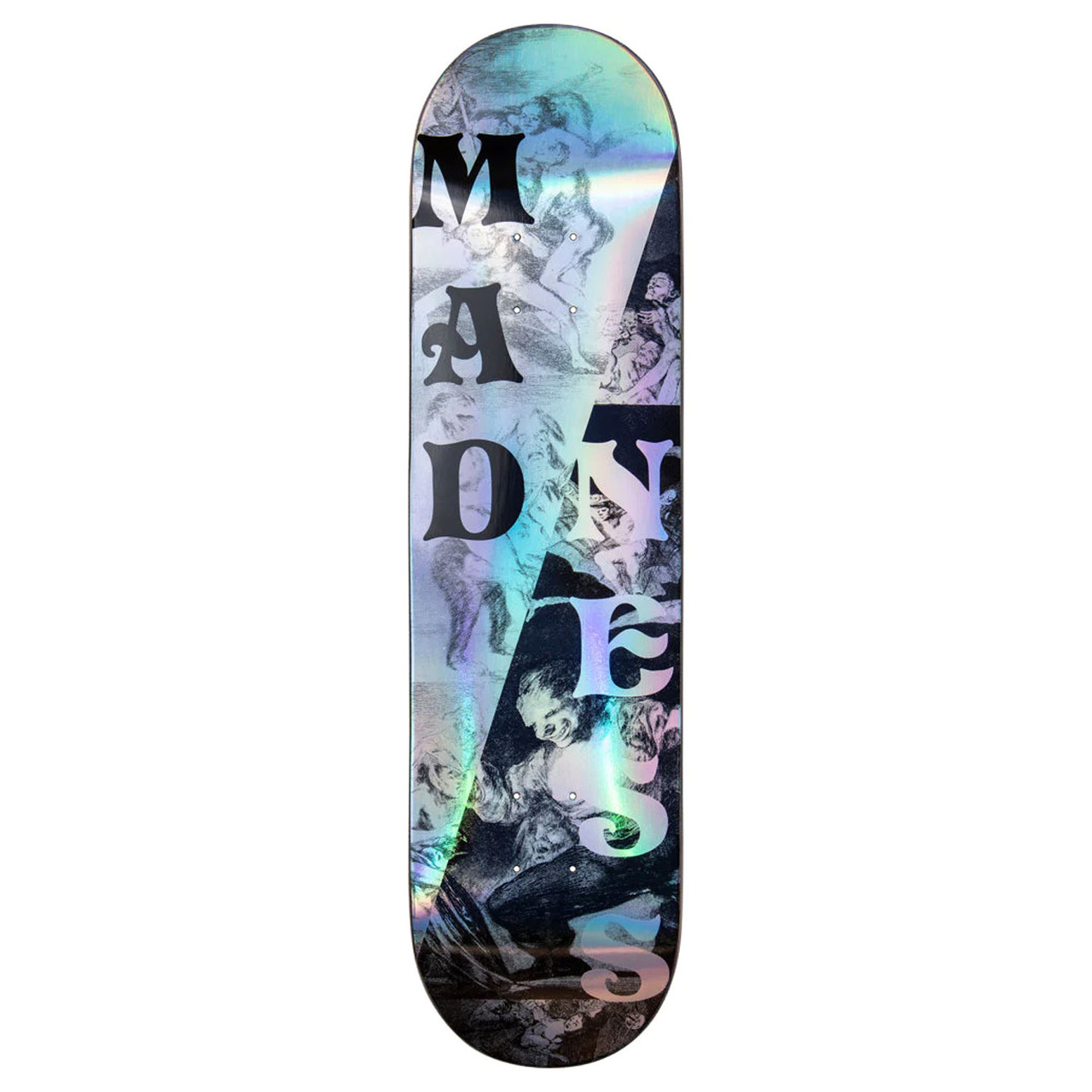 Madness Skateboard Deck Split Overlap Popsicle Holographic 8.0