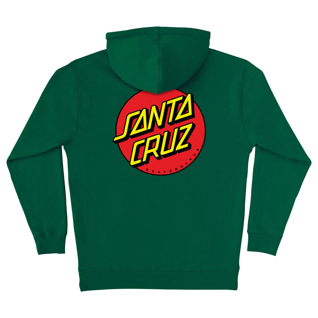 Santa Cruz Skateboards Hoody Classic Dot Pullover Dk Green TGM