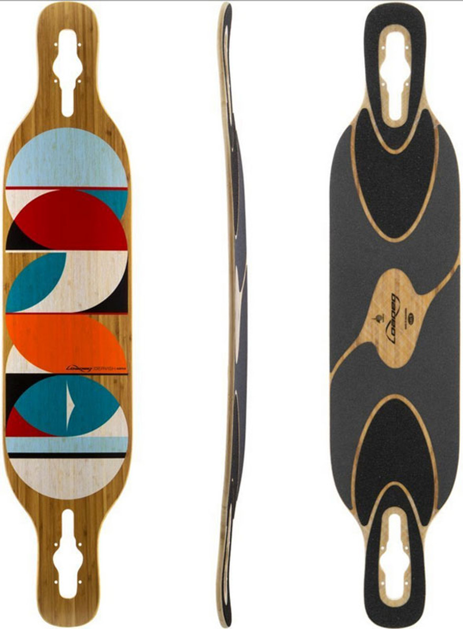 Longboard Loaded Deck Dervish Sama Flex 2