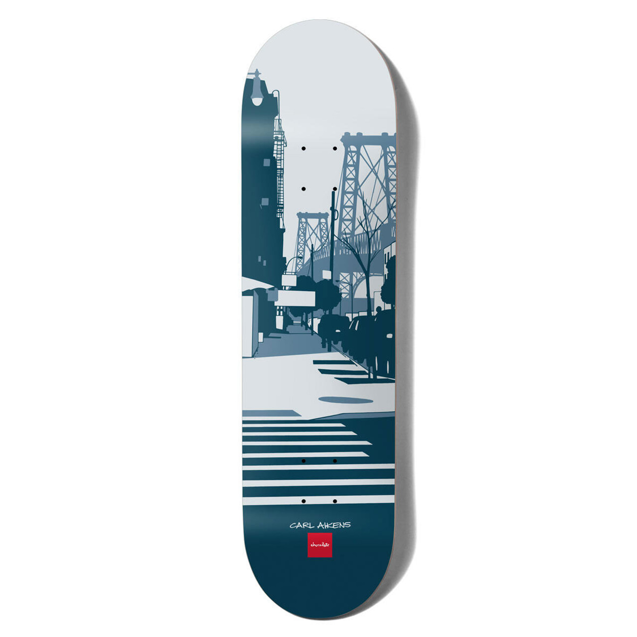 Chocolate Skateboard Deck Aikens City Series  8.5" x ."