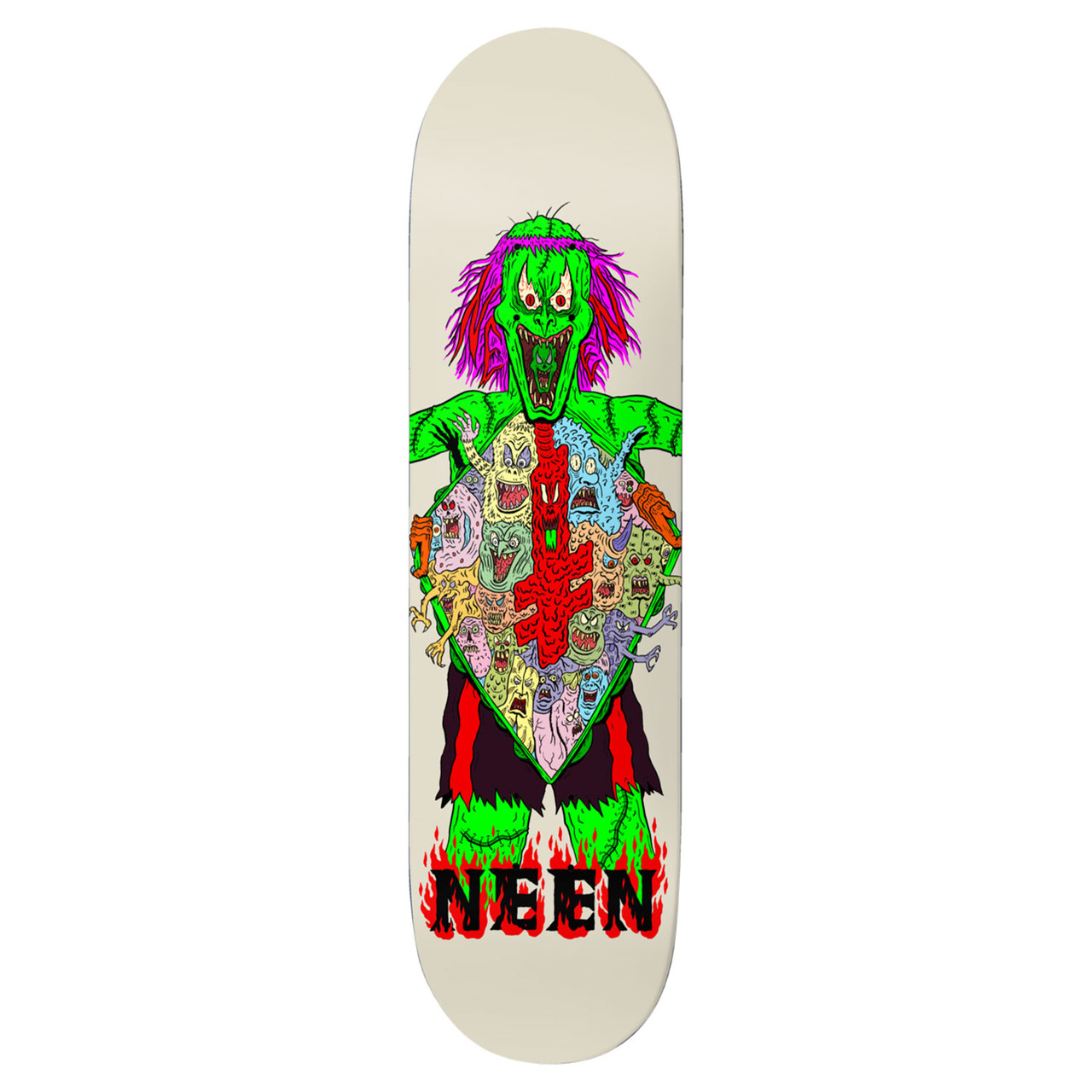 Deathwish Skateboard Deck Neen Nightmare City 8.0