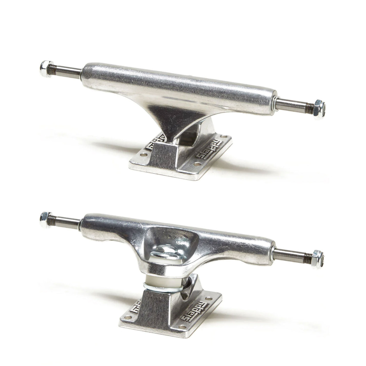 Slappy Skateboard Trucks Inverted ST1 Silver 9.0