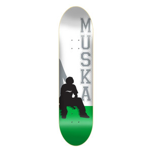 Shorty's Deck Chad Muska Silhouette Green 8.5