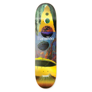 Primitive Skateboard Deck Hamilton New Worlds 8.125