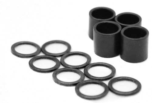 Inline Spacer 8-Pack for 688 Bearings & 8mm Axles Red