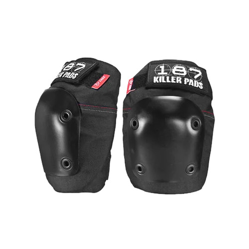 187 Killer Pads Fly Knee Pads Black Size S - TGM Skateboards