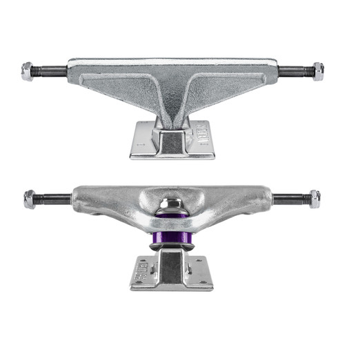 Venture Skateboard Trucks 5.2 V-Hollow Polished Low Silver 8.0