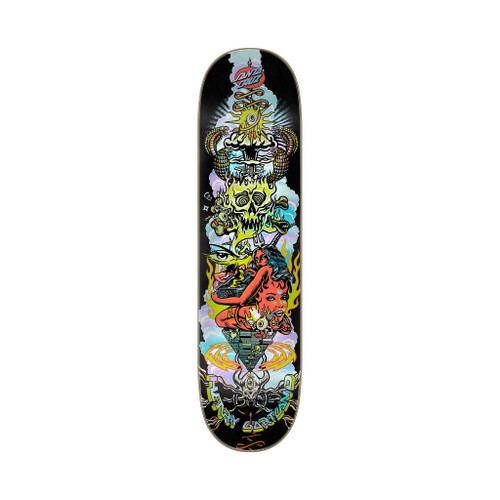 Santa Cruz Skateboard Deck Gartland Lava Lamp 8.28