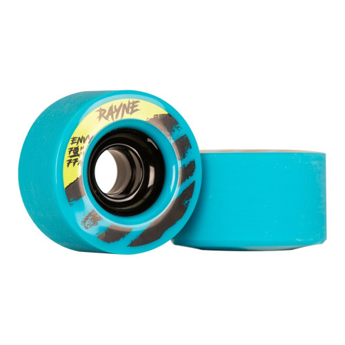 Rayne Greed Longboard Wheels 70mm 77A Red/Blue