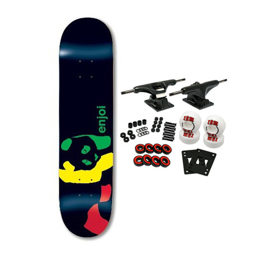 Enjoi Skateboard Complete Samarria Brevard Peekaboo Panda 8.0