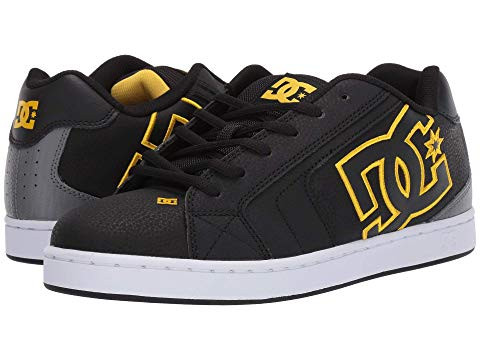 gold dc shoes