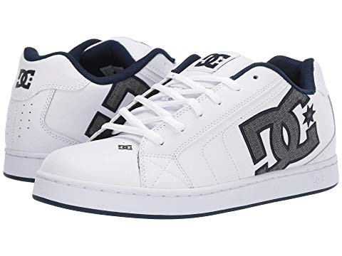white dc sneakers