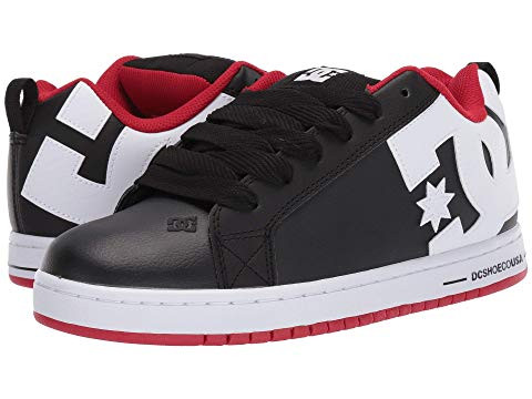 DC Shoes Court Graffik Red/Black/White 