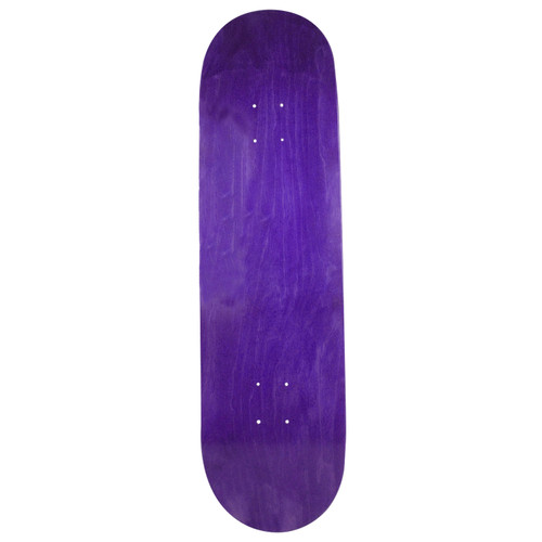 Moose Skateboard Deck Canada Made Blank Purple 7.75