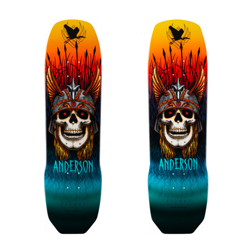 Powell Peralta Skateboard Deck 2-Pack Andy Anderson Skull Flight 