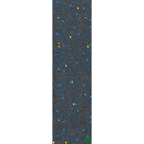 Mob Skateboard Griptape Pac Man Maze Blue Ghosts Grip Tape Sheet