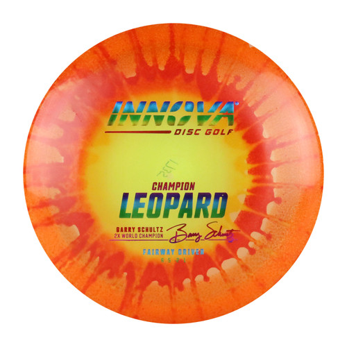 Innova Disc Golf Champion I-Dye Leopard Midrange 6/5/-2/1 Orange/Red ...