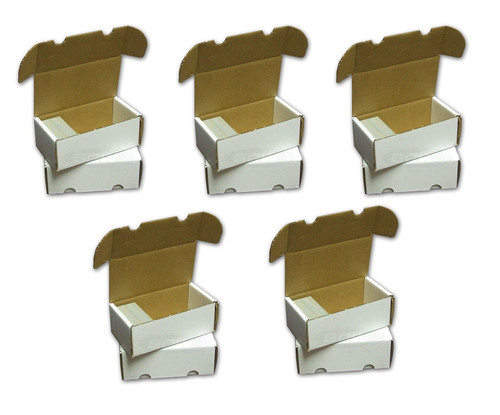 BCW 5X BCW 400 Count Card Storage Box