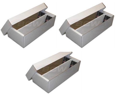 BCW 3X BCW Shoe Storage Box (1,600 CT.)