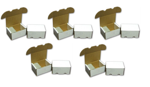 BCW 5X BCW 300 Count Card Storage Box
