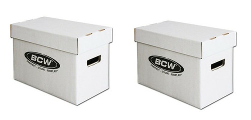 BCW 2 BCW Short Comic Book Storage Boxes