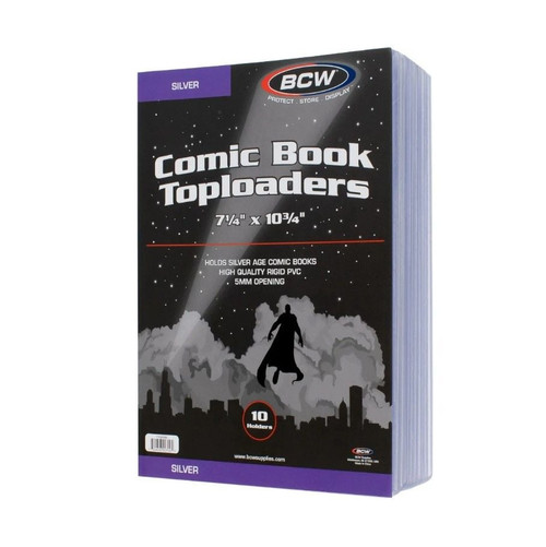 BCW Comic Topload Holder - Precision Fit for Silver Comic Books