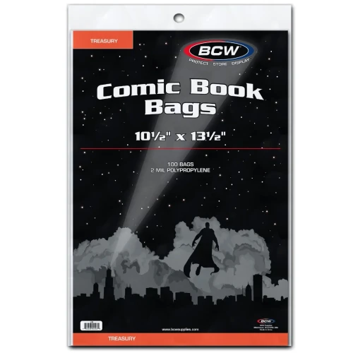 BCW Treasury Bags Case (10 Packs)