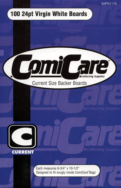 E. Gerber Comic Care 100 Current Comic Backing Boards