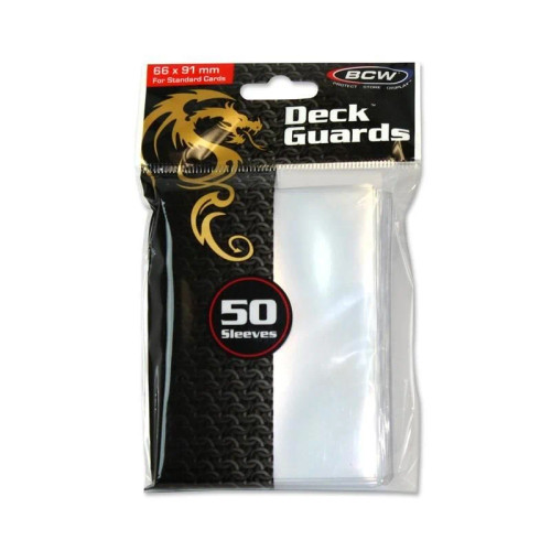 BCW Deck Guards - Clear
